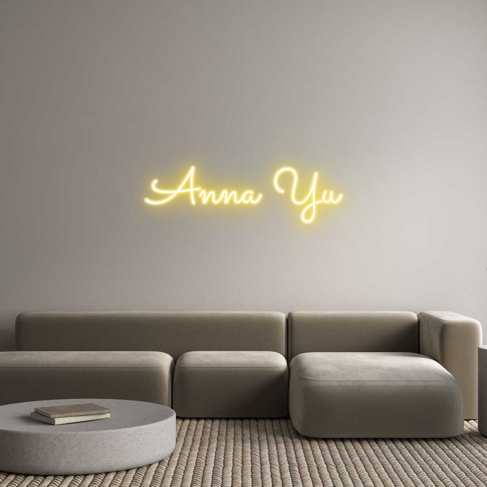 Custom Neon: Anna Yu