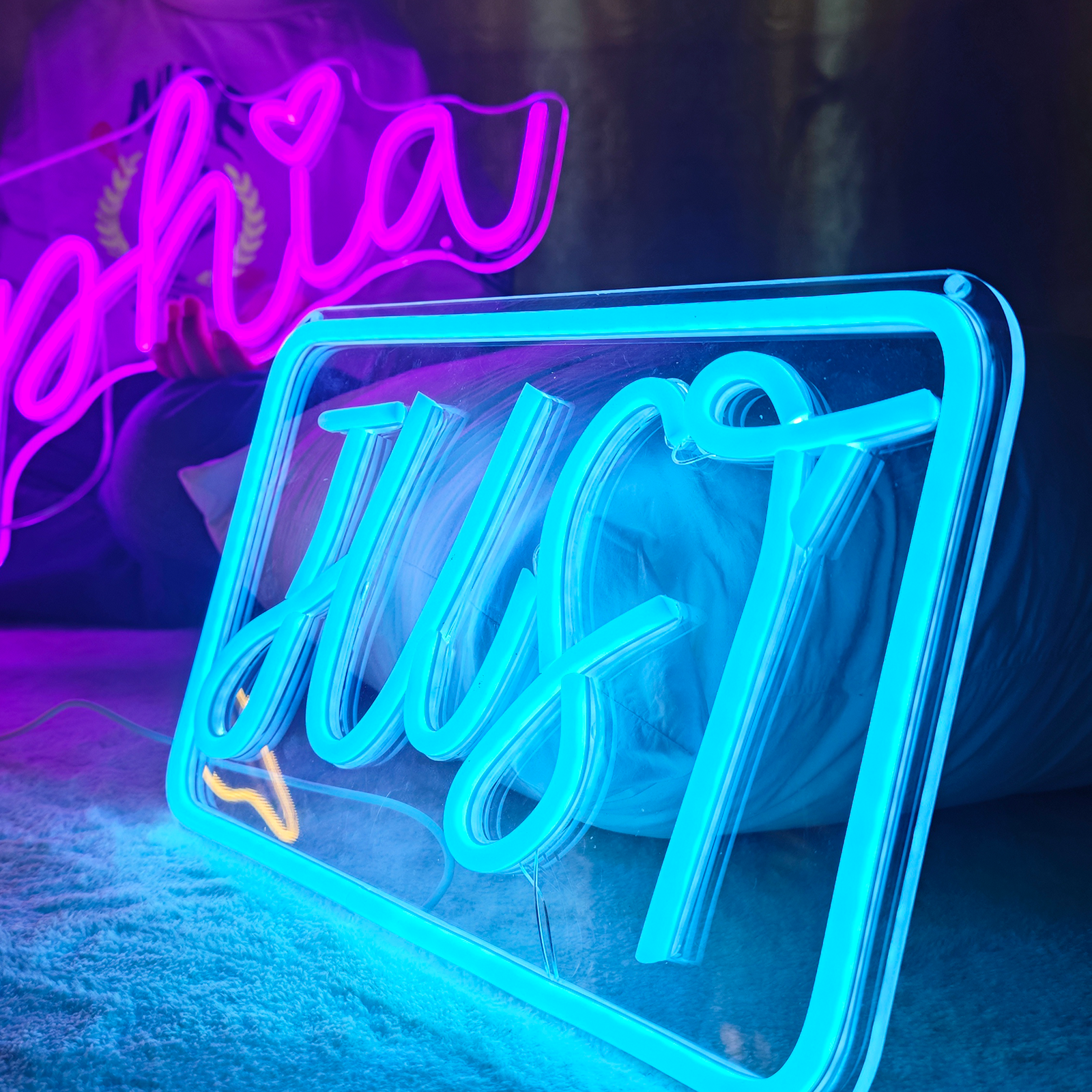 Creative LED Text Neon Sign