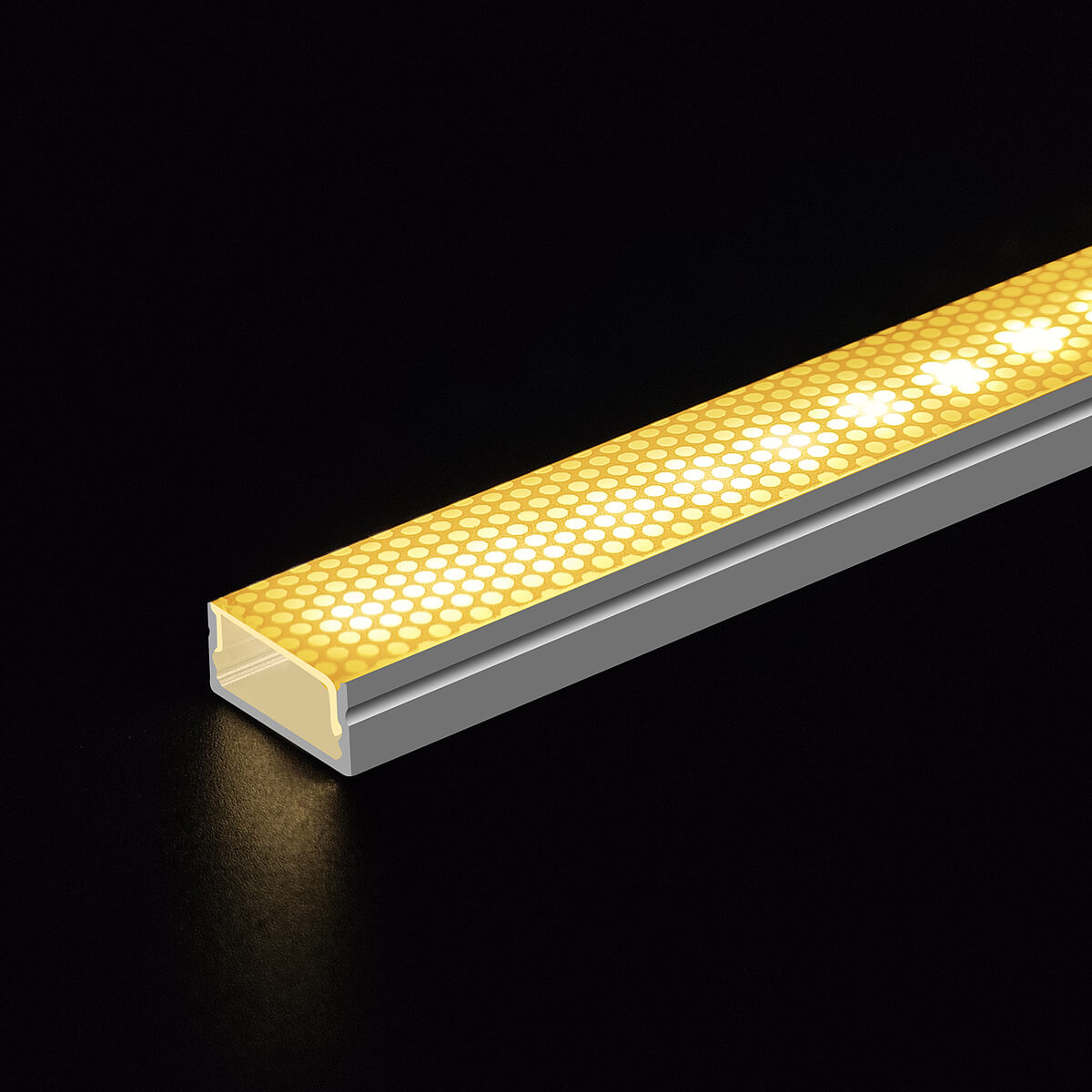 Easy Install LED Profile with Anti Glare Diffuser PC Cover