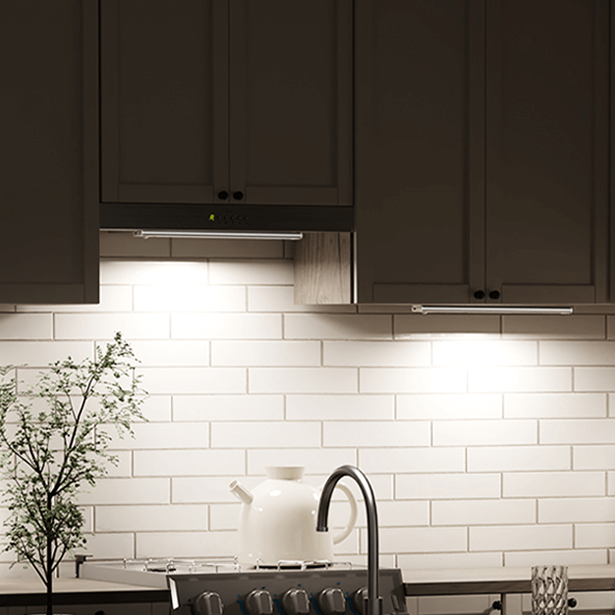 Motion Sensor Wireless Cabinet Light USB-C Rechargeable LED Lamp