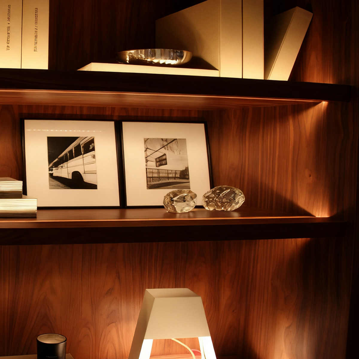 Flush Mount LED Aluminum Profile for Invisible Cabinet Lighting